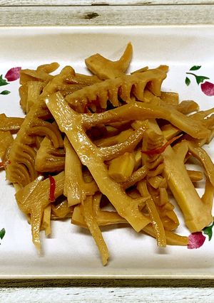 旬の筍で美味〜いメンマ♪-レシピのメイン写真