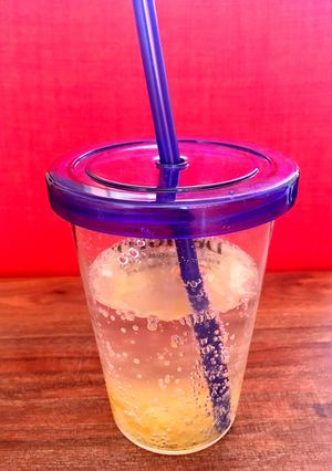 リンゴ酢とゆずのソーダ-レシピのメイン写真