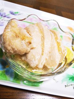 サラダチキン 生姜醤油味-レシピのメイン写真