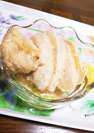 サラダチキン　生姜醤油味-レシピのメイン写真