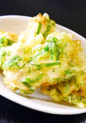 柔らか鶏むね肉の天ぷら。大葉★とり天-レシピのメイン写真
