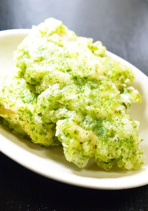 柔らか鶏むね肉の天ぷら。磯辺揚げ★とり天-レシピのメイン写真