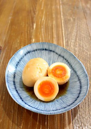 みそこんぶもん煮卵-レシピのメイン写真