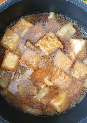 厚揚げと大根の味噌煮-レシピのメイン写真