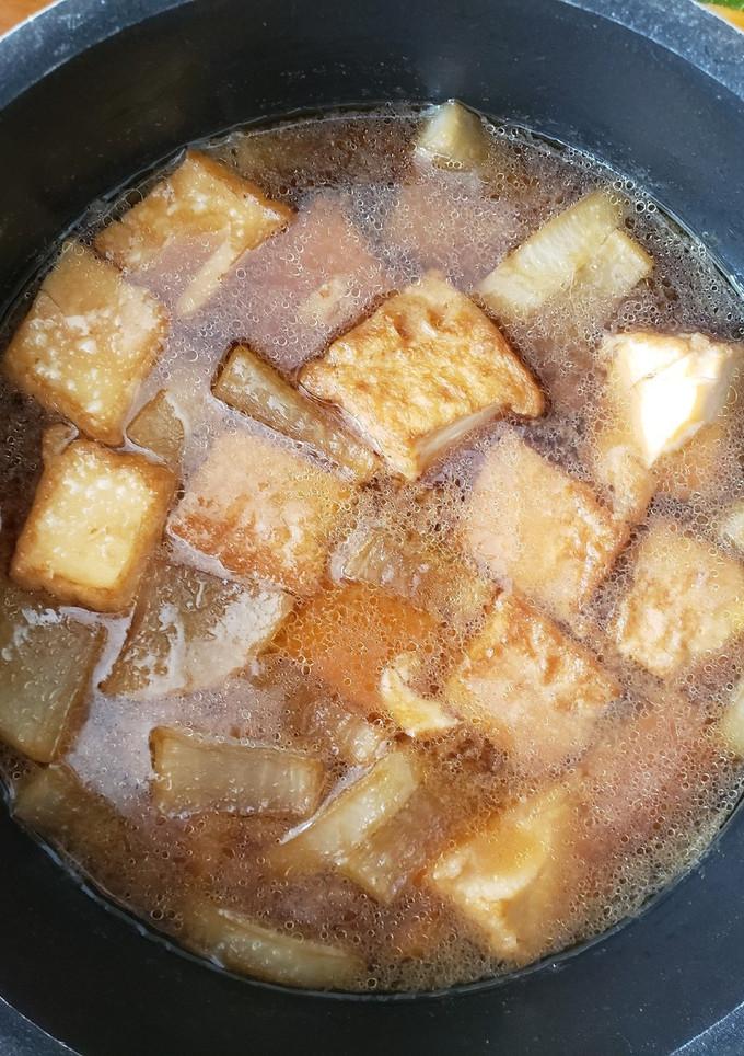厚揚げと大根の味噌煮-レシピのメイン写真
