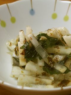 大根・大葉・海苔のナムル風和え♪-レシピのメイン写真