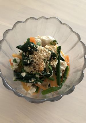 ほうれん草の白和え-レシピのメイン写真