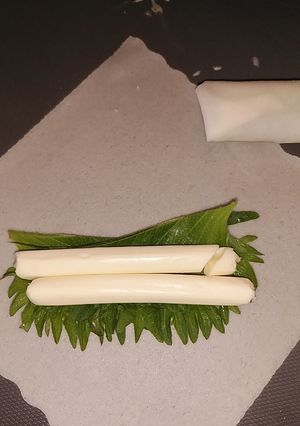 余った春巻きの皮で　チーズ棒-レシピのメイン写真