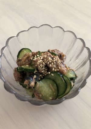 簡単和えるだけ!サバ缶きゅうり-レシピのメイン写真