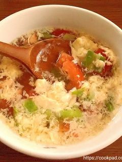 3つの彩り◦トマトスープ-レシピのメイン写真