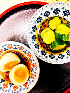 一石二鳥☆味玉&即席漬け-レシピのメイン写真