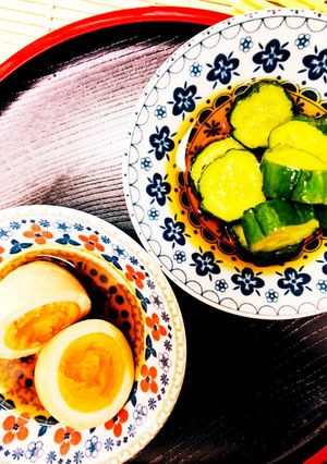一石二鳥☆味玉&即席漬け-レシピのメイン写真