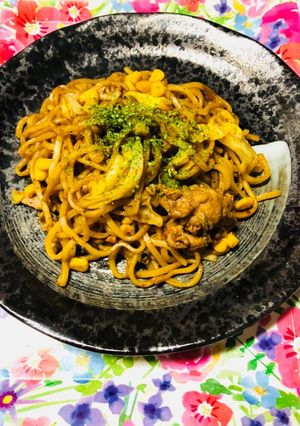 春キャベツと豚ロースの塩麹入焼きそば-レシピのメイン写真