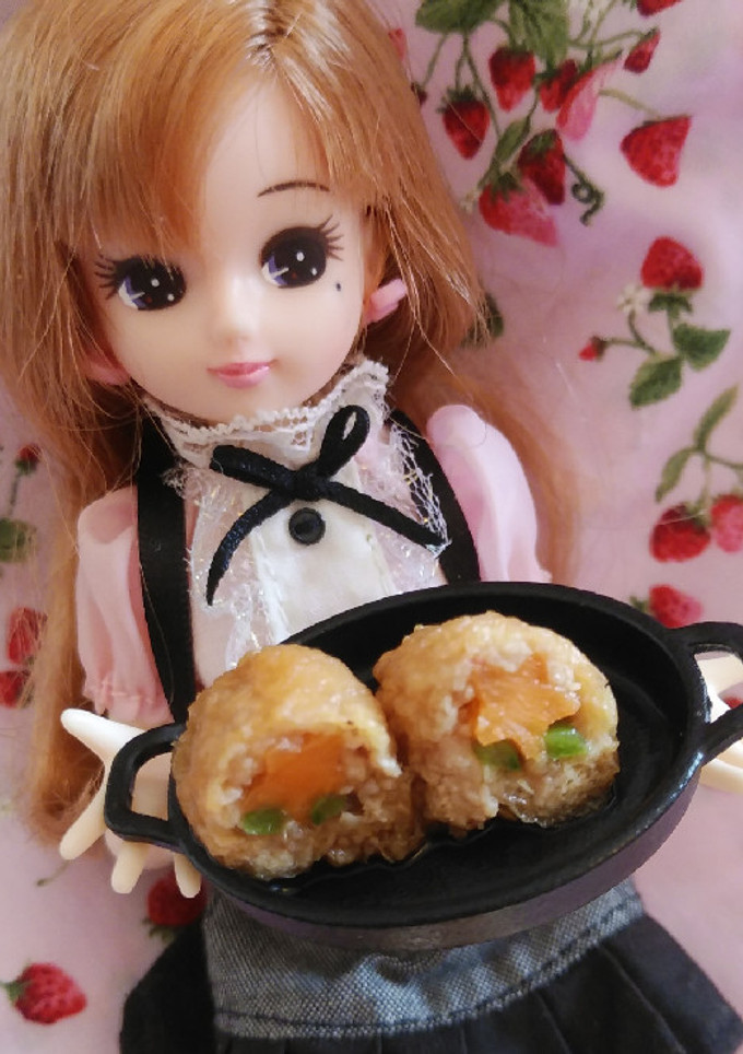 リカちゃんサイズ♡信田巻きꕤ*.ﾟ-レシピのメイン写真