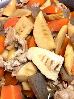 たけのこと豚肉の煮物☆しみ旨〜☆-レシピのメイン写真