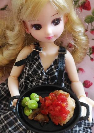 リカちゃんサイズ♡バター炒めꕤ*.ﾟ-レシピのメイン写真