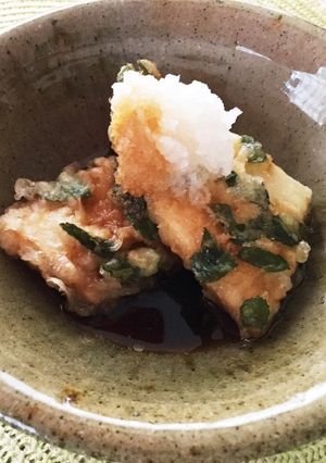 木の芽入り筍の揚げ出し！-レシピのメイン写真