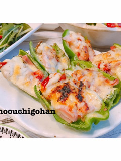 5分で1品おかず♡ピーマンのチーズ焼き-レシピのメイン写真