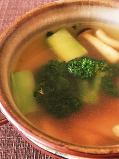 簡単!洋風スープ✨チーズカレー風味!-レシピのメイン写真