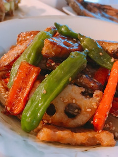 根菜の甘辛揚げ焼きんぴら-レシピのメイン写真