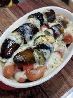 トマトとなすのチーズ焼き-レシピのメイン写真