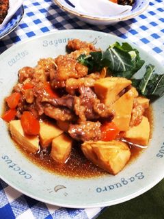 タケノコと豚バラの和風揚げ煮♪-レシピのメイン写真