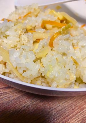 分量は適当？！あと混ぜ筍ご飯(覚書)-レシピのメイン写真