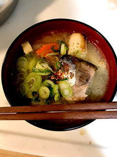 サバ缶まるごと!栄養◎食べる味噌汁-レシピのメイン写真