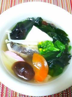 鱈と残り野菜のスープ中華風-レシピのメイン写真