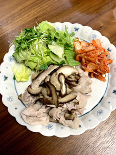 豚肉、キムチ、カイワレ-レシピのメイン写真