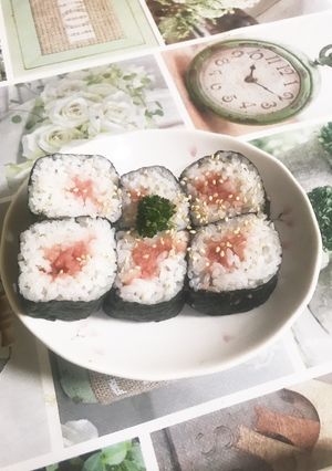 まぐろのトロ巻き・中巻きヴァージョン-レシピのメイン写真