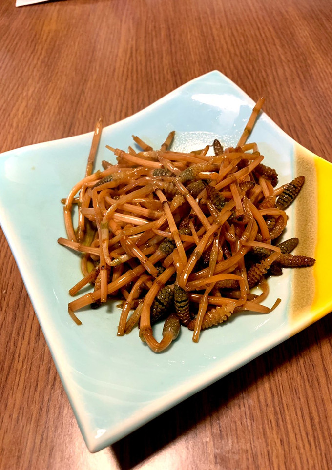 つくしの炒め物-レシピのメイン写真