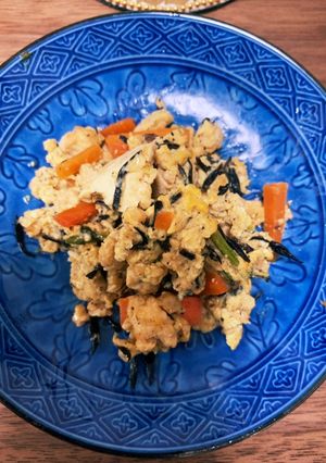 糖質オフ！煎り豆腐-レシピのメイン写真