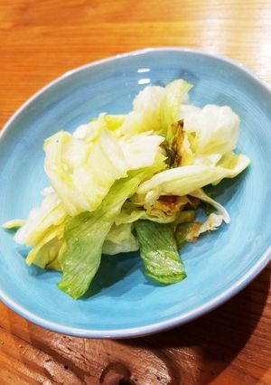 簡単!やみつきレタス-レシピのメイン写真