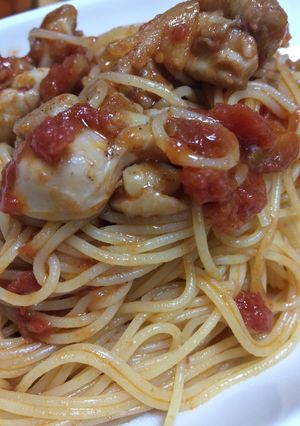 トマトパスタ-レシピのメイン写真