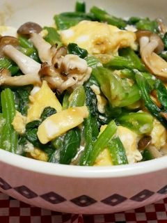 ほうれん草と玉子のあんかけ炒め-レシピのメイン写真