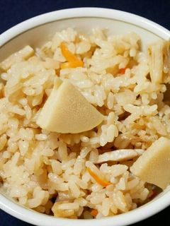 筍の煮物のリメイク*筍の炊き込みご飯-レシピのメイン写真