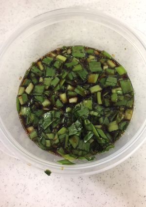 ニラ醤油ソース-レシピのメイン写真