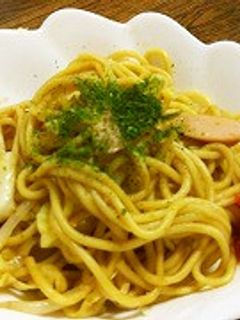 カレー味の焼きそば-レシピのメイン写真