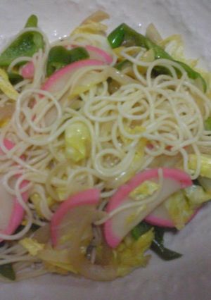 残り物で☆あっさりパスタ-レシピのメイン写真