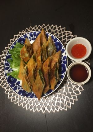 海老と大葉とチーズの春巻き-レシピのメイン写真