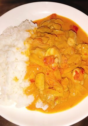 スパイシーなトマトチキンカレー！-レシピのメイン写真