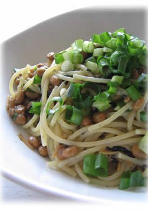 納豆パスタ-レシピのメイン写真