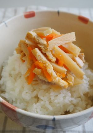 たけのこごはん★神戸市学校給食-レシピのメイン写真