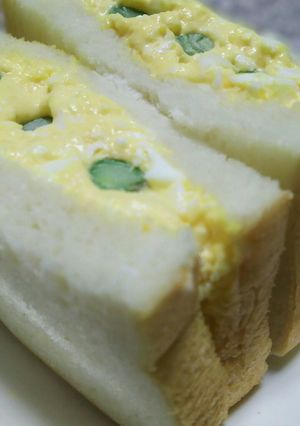 ✿美味♪アスパラ入り卵サンド✿-レシピのメイン写真
