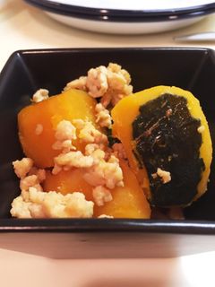 かぼちゃのそぼろ煮♡-レシピのメイン写真