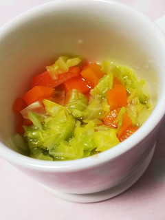 【離乳食に便利】ストック野菜と野菜スープ-レシピのメイン写真