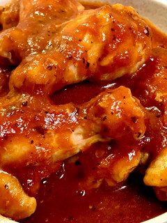 トマトソース缶で☆手羽元のトマト煮込み♪-レシピのメイン写真