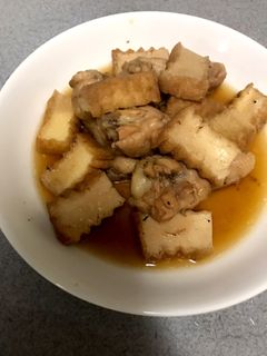 手羽元と厚揚げの煮物-レシピのメイン写真