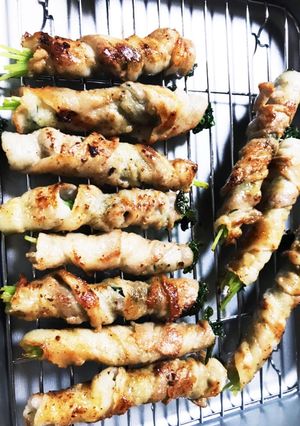 豆苗の肉巻き-レシピのメイン写真